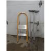 Image 1 : Stepper, and Aluminum Crutches