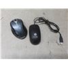 Image 11 : HP 22" Monitor, Logitech Wireless Keyboard, Computer Cables, Thumb Drive, and More – No Power Cord