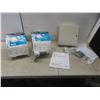 Image 1 : New: Power Series Security System Panel Box and 2 - 6" Heavy Duty Wall Vent Hood