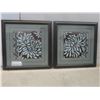 Image 1 : 2 Framed Pictures, 21" × 21"
