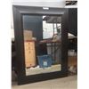Image 4 : 2 Framed Mirrors: 47" × 34" and 36" × 29½"
