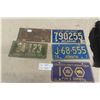 Image 1 : 5 Licence Plates: MB 1946 Tractor, MB 1931, 07 MB, 74 Alberta and Delaware