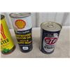 Image 2 : 5 Oil Product Cans: STP, Shell Out Board, Castrol and More
