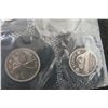 Image 5 : 1968 Uncirculated Canadian Coin Set: Dollar, 50¢, 25¢, 10¢, 5¢ and 1¢