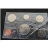 Image 7 : 1968 Uncirculated Canadian Coin Set: Dollar, 50¢, 25¢, 10¢, 5¢ and 1¢