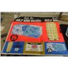 Image 2 : Vintage Gulf Gas Station Advertising Poster Paper Roll Dispenser and Lav Guard Kit