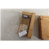 Image 5 : Folk Art, Coat Hanger, 2 Hardware Store Cabinet Samples, and More