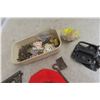 Image 9 : Wrench, Railroad Stanley, Fuel Pump, Gasket and Old Hardware Pieces