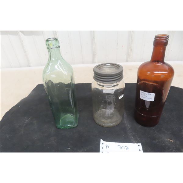 Vintage Booze Bottles