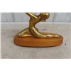 Image 4 : Snider Art Decoy 8 Day Clock 13" Tall