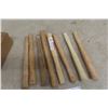 Image 1 : 8 Wooden Handles for Hammers