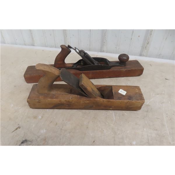 2 Block Wood Planes