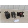 Image 1 : Old Camera Lot: Brownie Folding No. 2, Brownie Target Six-20 and Another Box Camera