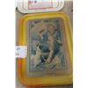 Image 3 : Lot of 4 Vintage Coca-Cola Tin Trays Including Santa, 1976 Olympics and Early Style