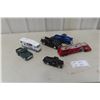 Image 1 : Matchbox Auto Transport Truck and Trailer and 5 Die-Cast/Plastic Trucks