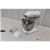 Image 1 : KitchenAid Mixer with 3 Different Mixer Attachments