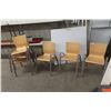 Image 1 : 6 Waiting Room Chairs – Stackable