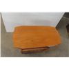 Image 3 : Oak Stand/Magazine Rack, 22" × 24" × 12"