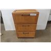 Image 1 : Small 3-Drawer Cabinet, 24" × 15" × 9"