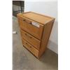Image 4 : Small 3-Drawer Cabinet, 24" × 15" × 9"