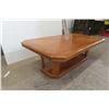 Image 2 : Oak Coffee Table, 15" × 40" × 24"
