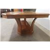 Image 4 : Oak Coffee Table, 15" × 40" × 24"