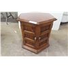 Image 1 : Drum End Table, 22" High, 21" Diameter