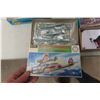 Image 6 : 6 Athearn Train Sets with Boxes, Railroad Power Pro 1700, HO Railroading Book, KI-43 Hayabusa Plane