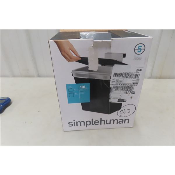 Simple Human 10 L Hanging Garbage Can