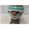 Image 4 : Hand Painted Gone With The Wind Coal Oil Lamp