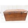 Image 1 : Carpenter Wood Tool Chest, 17" × 33" × 15"