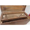 Image 4 : Carpenter Wood Tool Chest, 17" × 33" × 15"