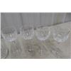 Image 4 : Crystal Decanter and 8 Goblets