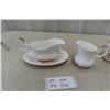 Image 1 : Royal Albert Gravy Boat, Tray and Creamer