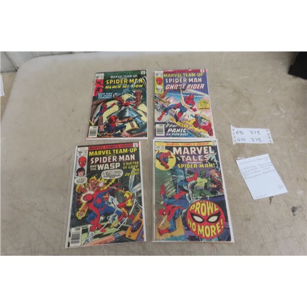4 Comics: Spider-Man, Marvel Team Up