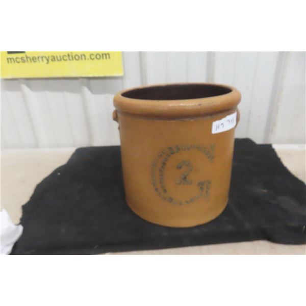 Stoneware Salt Glaze 2-Gallon Crock