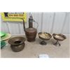 Image 1 : Brass Spittoon, Copper Pitcher, and More