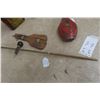 Image 12 : Vintage Glass Cutter, Hero Wire Tool, Store Display, Cream Separator, Gunpowder Press and Flask
