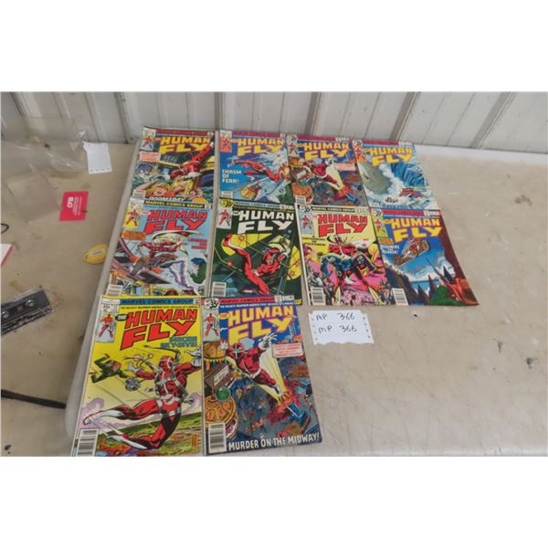 10 Human Fly Marvel Comics, 35¢