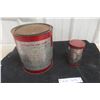 Image 5 : 2 Calumet Baking Powder Tins with Graphics of Proud Chef