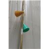 Image 3 : MCM Pole Lamp and 3 Colour Shades