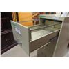 Image 4 : Beige 4-Drawer Filing Cabinet, 28" × 18" × 51"