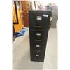 Image 1 : 4-Drawer Filing Cabinet, 51" × 28" × 15"