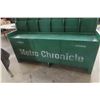 Image 2 : Metro Chronicle Newspaper Stand, 66" × 75" × 24"
