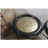 Image 6 : 2 Stands/End Tables, 26" High, 23" Diameter
