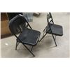 Image 4 : 6 Folding Metal Chairs
