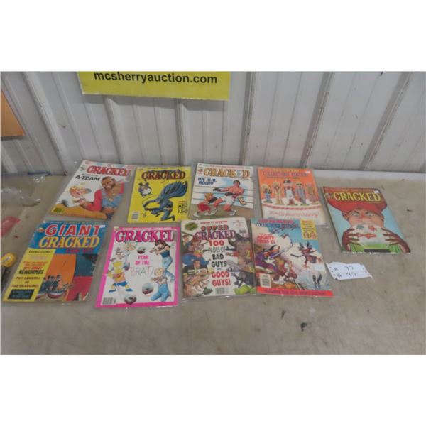 9x Cracked Magazines