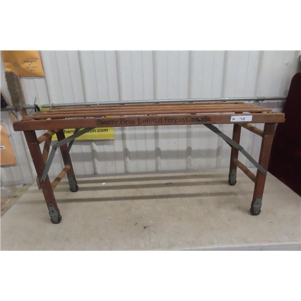 Beatty Bros. Washtub Stand with Folding Leg