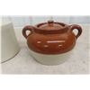 Image 2 : Red Wing Stoneware Pickle Crock and Red Wing Pottery Stoneware Bean Pot