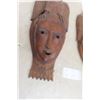 Image 5 : 2x Tribal Wood Carving (22" x 9")